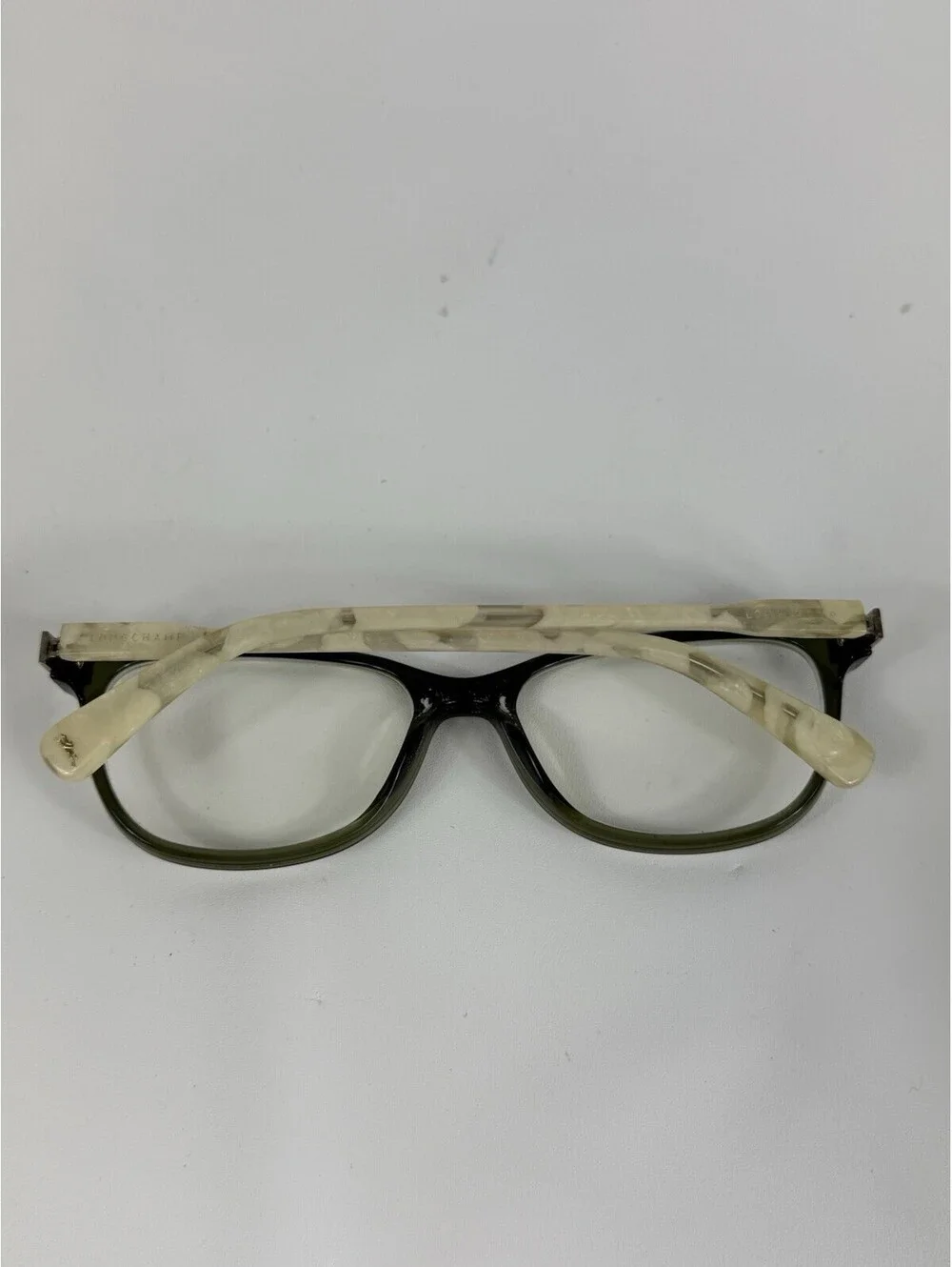 Longchamp Eyeglasses FRAMES ONLY LO2616 Green / Ivory Marble 305 53-16-135